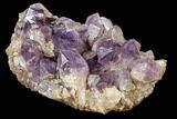 Wide Amethyst Crystal Cluster - Zambia #114056-5